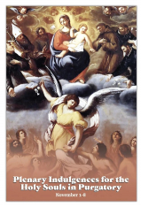 Plenary Indulgence for the Poor Souls in Purgatory Cards (5-pack)